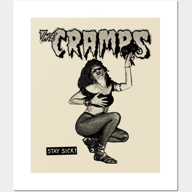 The Cramps Wall Art by idontwannawait